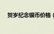 贺岁纪念银币价格（2024年05月16日）