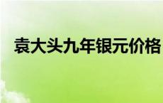 袁大头九年银元价格（2024年05月20日）