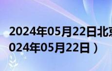 2024年05月22日北京市0号柴油价格查询（2024年05月22日）