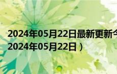 2024年05月22日最新更新今日重庆95#油价调整最新消息（2024年05月22日）