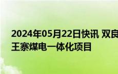 2024年05月22日快讯 双良节能：中标1.1亿元大唐陕西西王寨煤电一体化项目