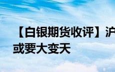 【白银期货收评】沪银主力收涨3.82% 中东或要大变天