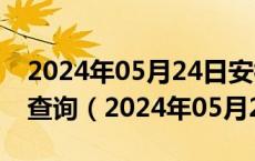 2024年05月24日安徽省合肥市0号柴油价格查询（2024年05月23日）