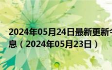 2024年05月24日最新更新今日长沙0#柴油价格调整最新消息（2024年05月23日）