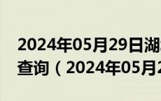 2024年05月29日湖北省武汉市0号柴油价格查询（2024年05月29日）