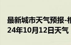 最新城市天气预报-相山天气预报淮北相山2024年10月12日天气