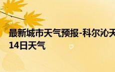 最新城市天气预报-科尔沁天气预报通辽科尔沁2024年10月14日天气