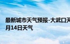 最新城市天气预报-大武口天气预报石嘴山大武口2024年10月14日天气