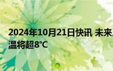 2024年10月21日快讯 未来三天新一股冷空气来袭，局地降温将超8℃